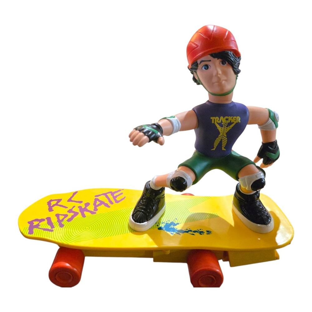 Vintage Matchbox RC Ripskate Tony Hawk Tracker Skater Toy 1987 NO CONTROLLER